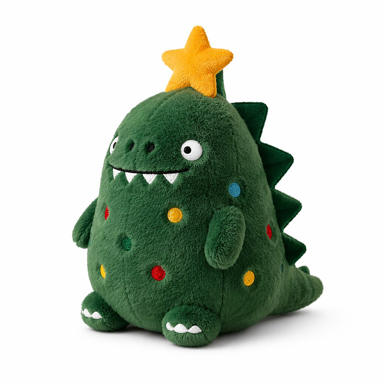 Vánoční stromeček plyšový dinosaurus