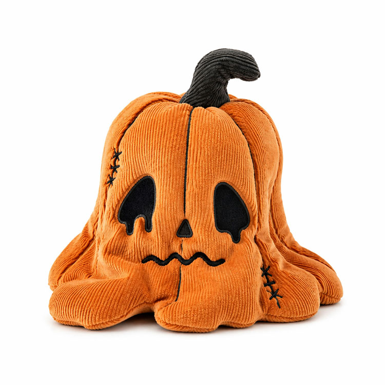 Halloweenský dýňový plyš