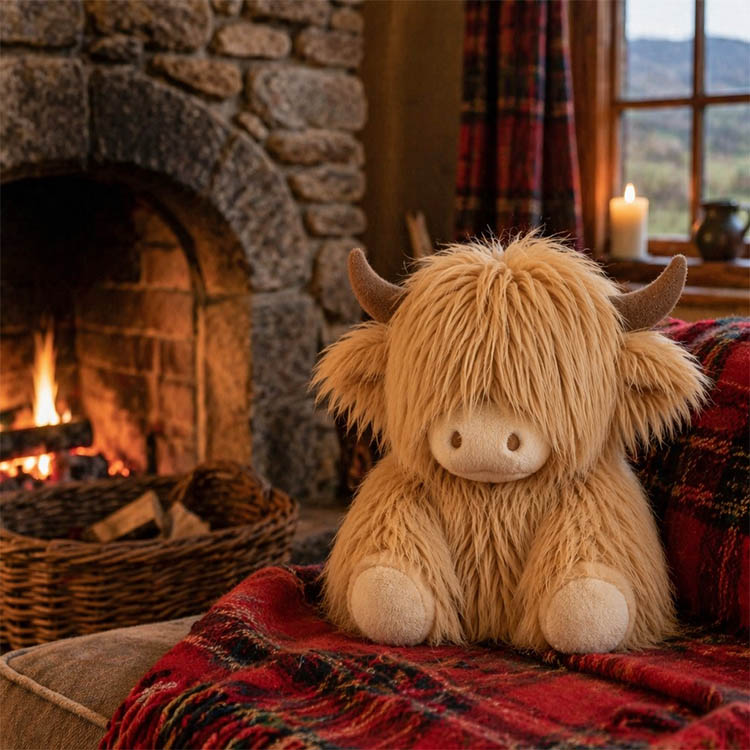 Plyšové hračky Highland Cow