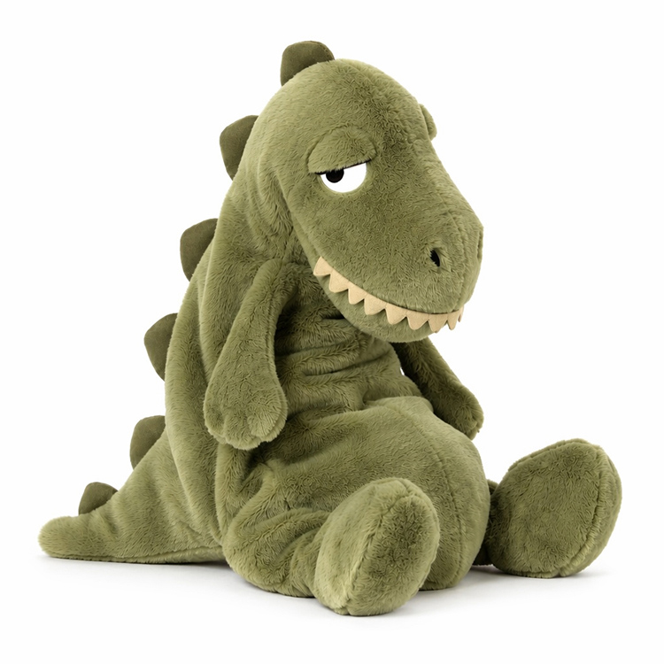 Ospalý plyšový dinosaurus